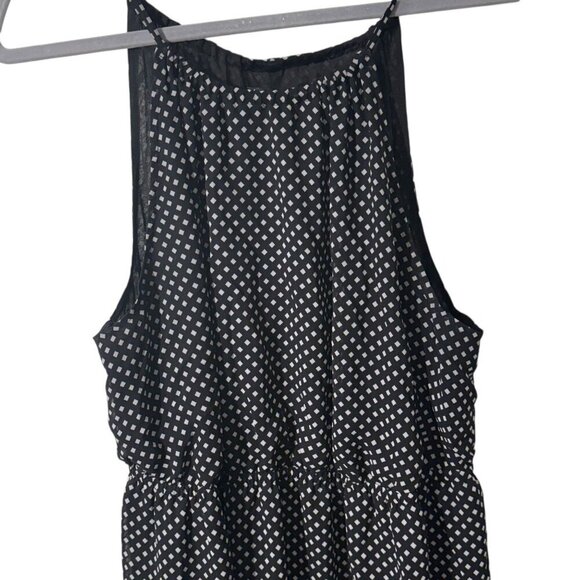 Lane Bryant Womens Sleeveless Geometric Print Sundress Size 18/20 Black Multi-Co - Picture 3 of 5